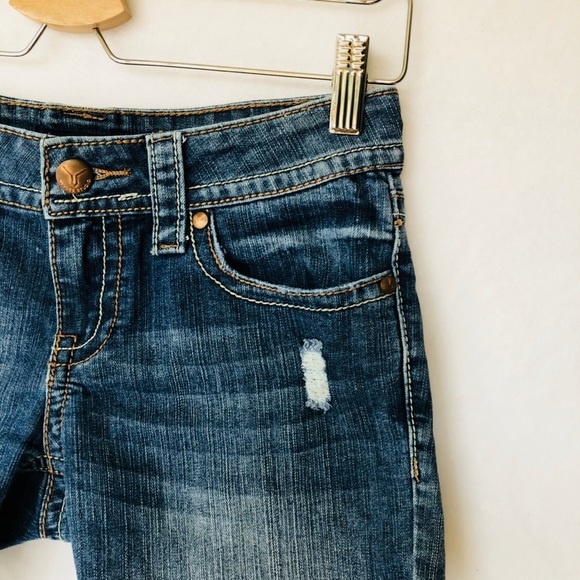 Vigoss Jeans Shorts Women’s 25 distressed - Picture 5 of 8